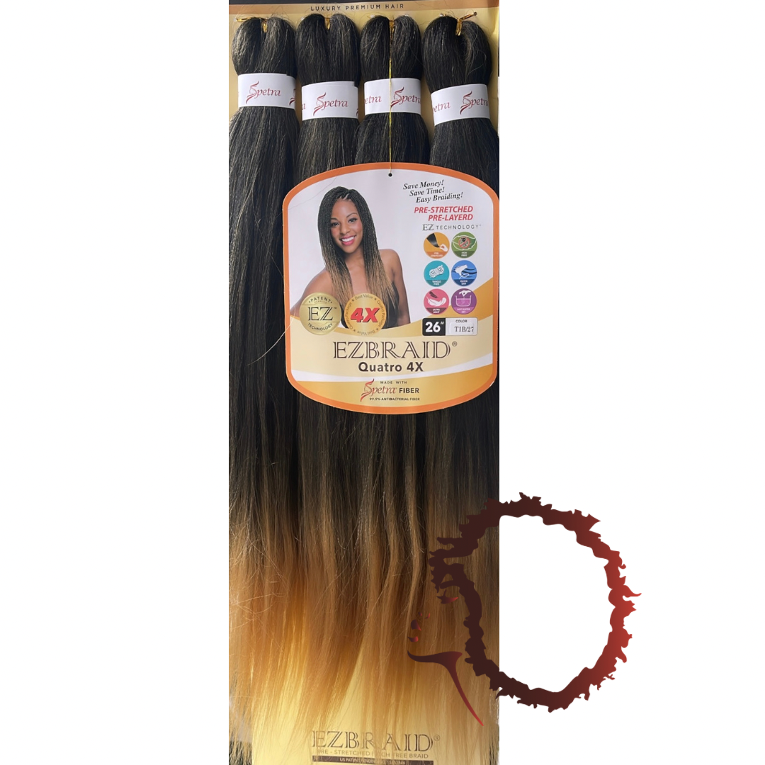 Pre-Stretched 26" EZ Braid Quatro 4X 4