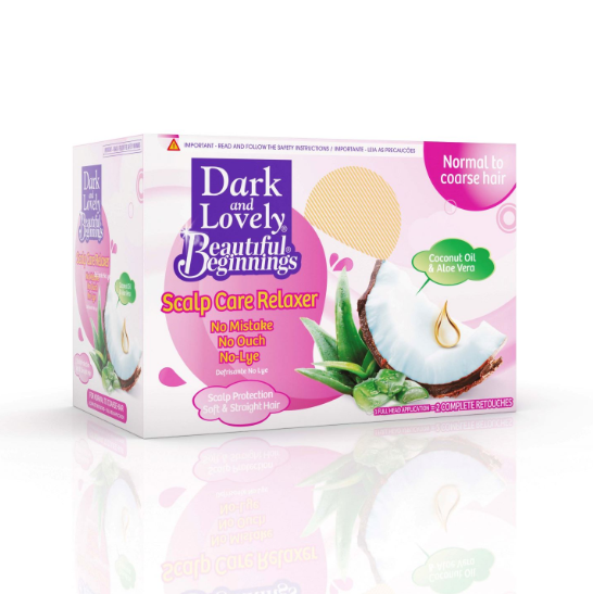 Dark And Lovely Beautiful Beginnings Scalp Care No-Mistake Smooth Relaxer For Kids