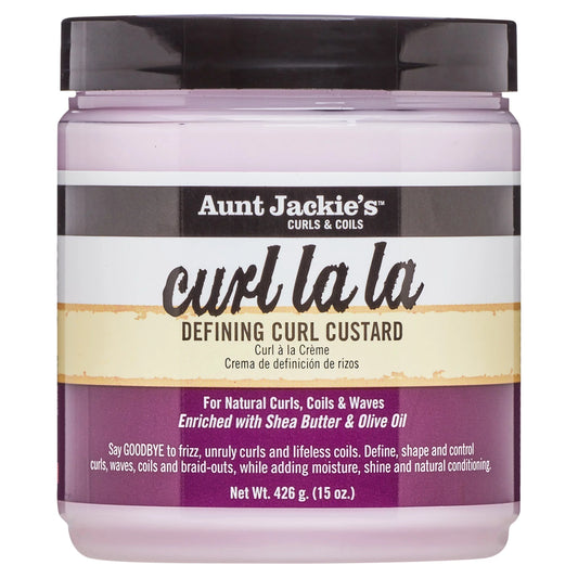 Aunt Jackie's Curl La La, Lightweight Curl Defining Custard, (15 Ounce)