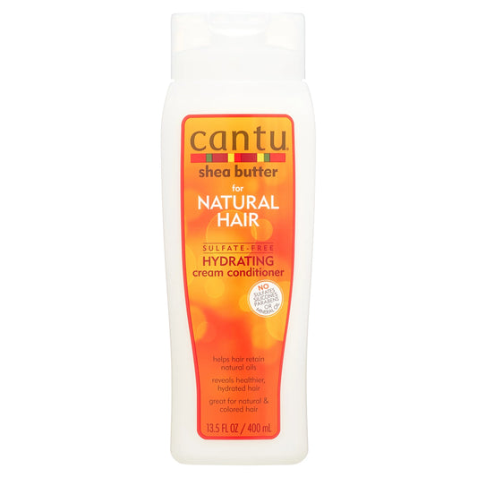 Cantu Shea Butter for Natural Hair Hydrating Cream Conditioner Color Protecting  (13.5 Ounce)