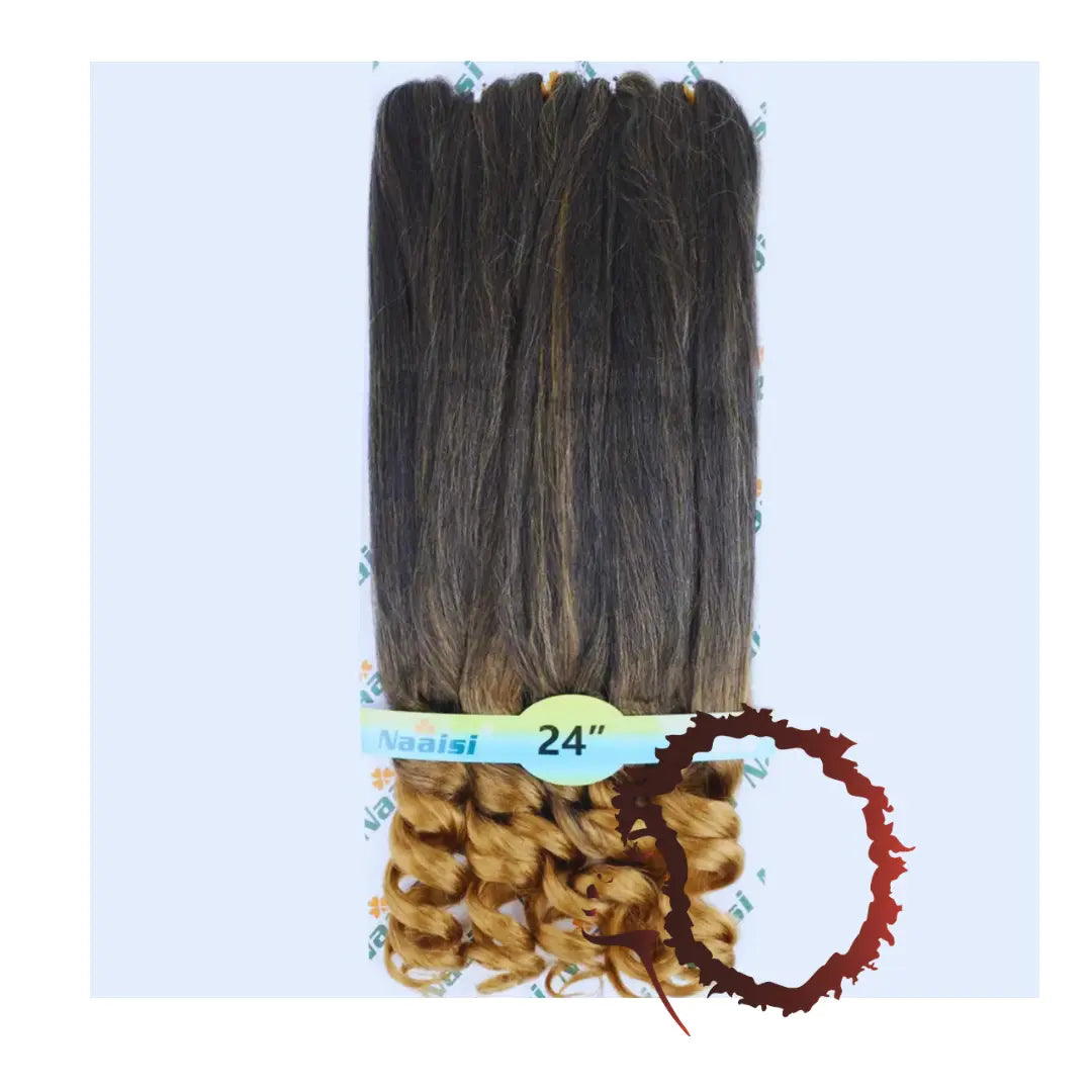 Pre-Stretched 24" Boho Curl  4 in 1 packet