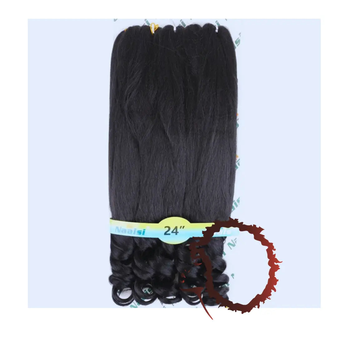 Pre-Stretched 24" Boho Curl  4 in 1 packet