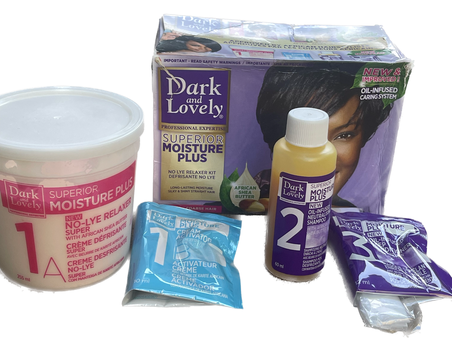 Dark And Lovely Beautiful Beginnings Scalp Care No-Mistake Smooth Relaxer For Kids