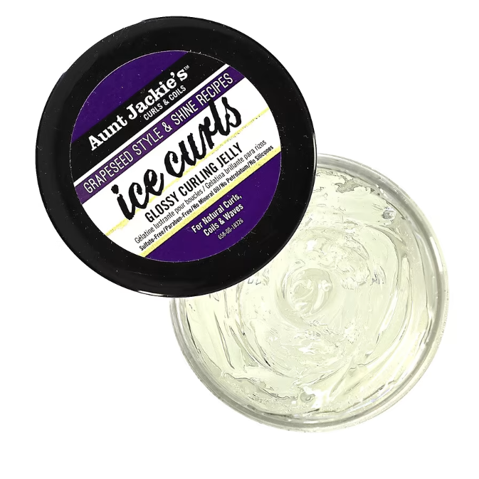 Aunt Jackie's Curls & Coils, Ice Curls, Glossy Curling Jelly, 15 oz (426 g)