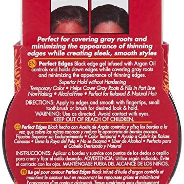 Creme of Nature Perfect Edges, Black, (2.25 Ounce)