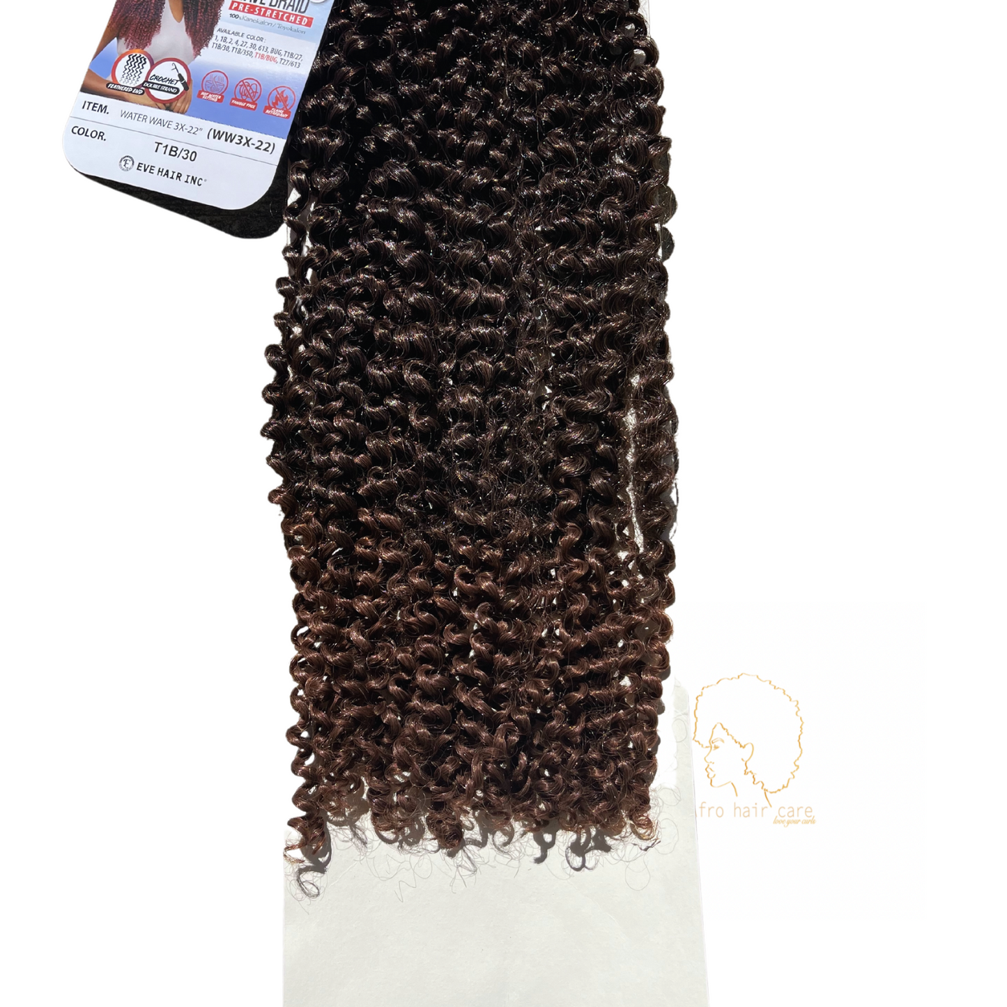 Pre-stretched Express Waterwave Crotchet hair x3