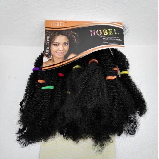 Noble Kinky Bulk Gold Afro Marley Kinky Crochet Natural Twists Braids