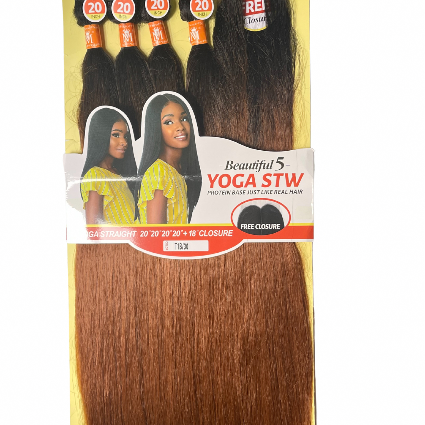 Yoga Straight Protein Base synthetic hair