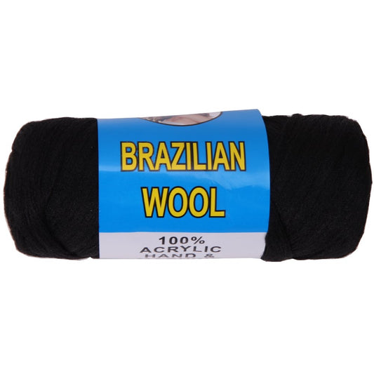 100% Brazilian Wool Hair Acrylic Yarn For African Braids/Senegalese Twist/Faux Locs/Wraps